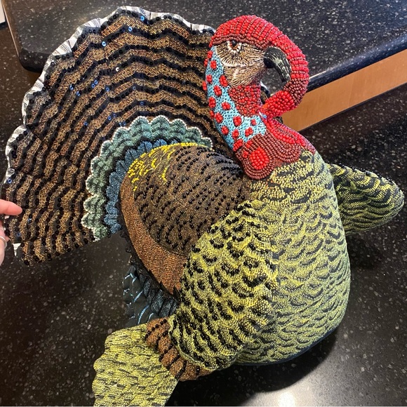 Fall Turkey Shaped Pillow - John Derian for Target - Picture 5 of 7